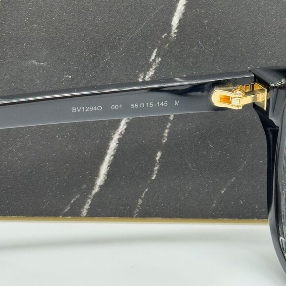 NEW BV1294O 001 BOTTEGA VENETA BLACK UNISEX BOTTEGA VENETA EYEGLASSES - Picture 8 of 10